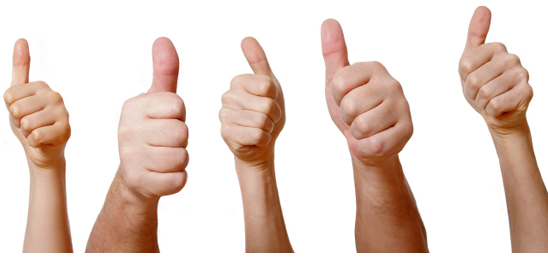 mortgage thumbs up